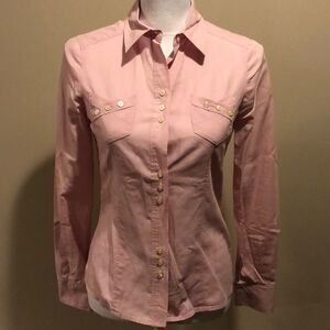 Marc Jacobs Pink Collared Button-Down Shirt